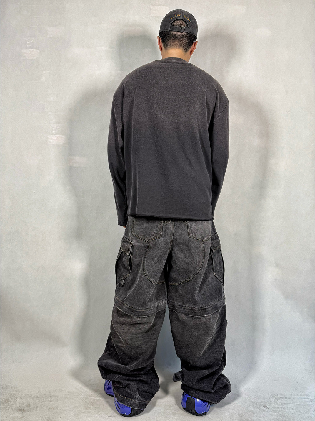WoosterArchive | Heavy Washed Demin Cargo Pants With Removable Legs - PSYLOS 1, WoosterArchive | Heavy Washed Demin Cargo Pants With Removable Legs, Men's Wear, WoosterArchive, PSYLOS 1